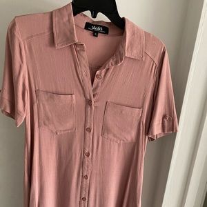 Blush pink Lulu’s casual/work dress